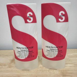 2x Tigi S Factor Healthy Factor Daily dose Shampoo 8.45 fl.oz Sulfate free